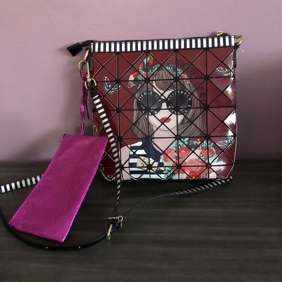 Nicole Lee USA Geometric Pattern Crossbody Bag main image 0